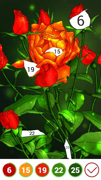 Скачать взломанную Hola Color—Coloring by Number (ола калор)  [МОД Меню] — последняя версия apk на Андроид screen 4