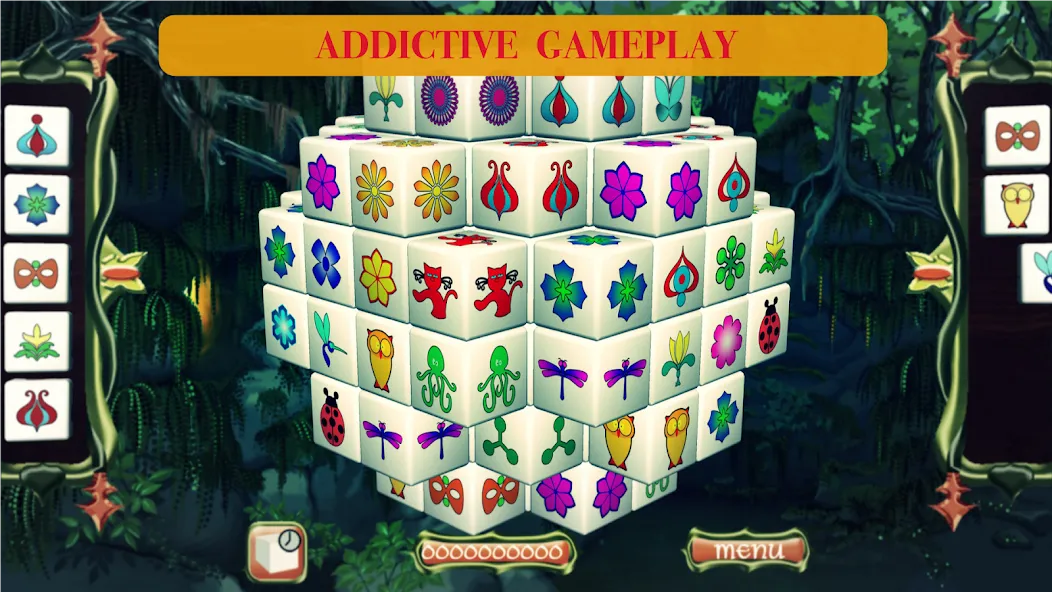 Взломанная FAIRY MAHJONG — 3D Majong  [МОД Mega Pack] — полная версия apk на Андроид screen 1