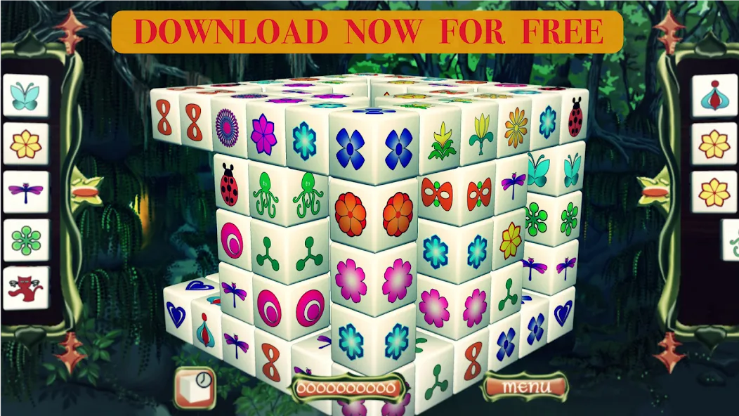 Взломанная FAIRY MAHJONG — 3D Majong  [МОД Mega Pack] — полная версия apk на Андроид screen 5