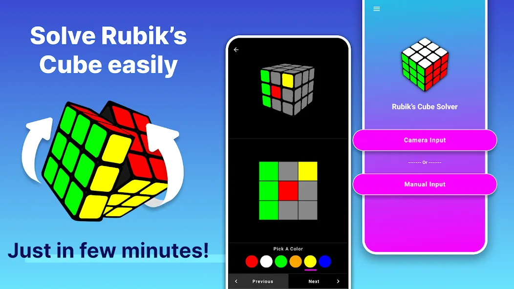 Взлом Rubik's Cube Solver  [МОД Бесконечные деньги] — последняя версия apk на Андроид screen 1