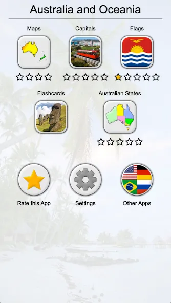 Взлом Australian States and Oceania  [МОД Menu] — стабильная версия apk на Андроид screen 3