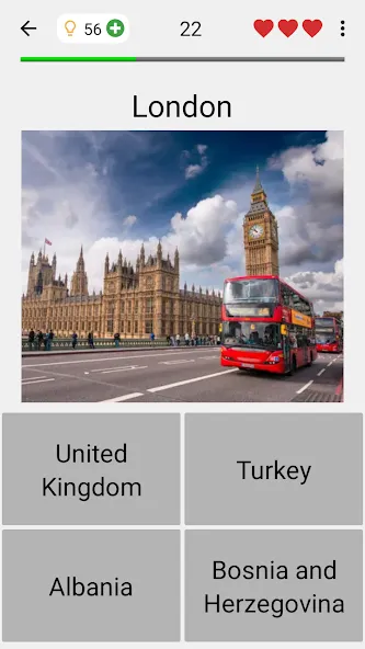 Взломанная Capitals of the World — Quiz  [МОД Много монет] — последняя версия apk на Андроид screen 1