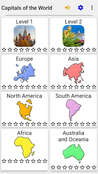 Взломанная Capitals of the World — Quiz  [МОД Много монет] — последняя версия apk на Андроид screen 3