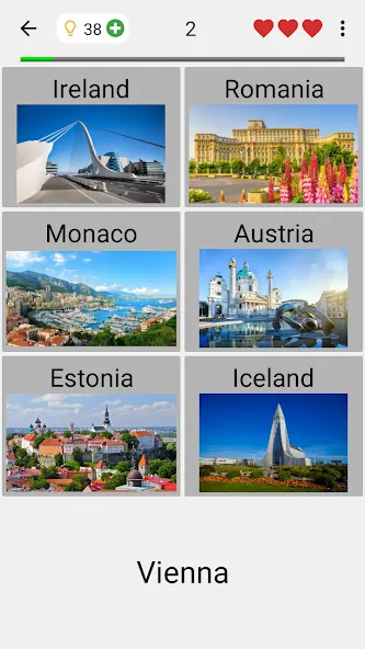 Взломанная Capitals of the World — Quiz  [МОД Много монет] — последняя версия apk на Андроид screen 4