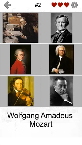 Скачать взлом Famous Composers Portrait Quiz  [МОД Unlocked] — стабильная версия apk на Андроид screen 4