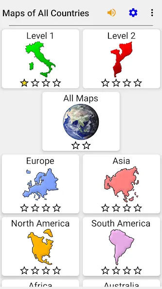 Взлом Maps of All Countries Geo-Quiz  [МОД Unlimited Money] — полная версия apk на Андроид screen 3