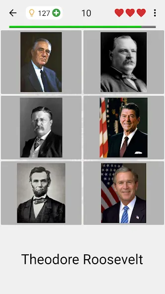 Скачать взломанную US Presidents and History Quiz  [МОД Много монет] — последняя версия apk на Андроид screen 4