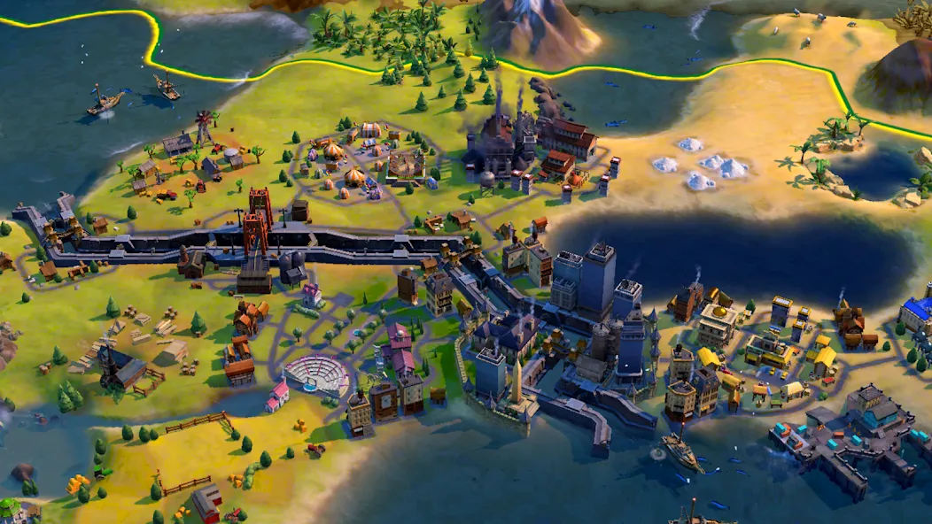 Взломанная Civilization VI — Build A City (Цивилизация )  [МОД Много монет] — полная версия apk на Андроид screen 4