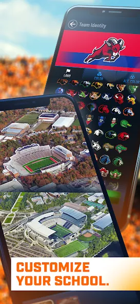 Взломанная The Program: College Football (Зе Програм)  [МОД Все открыто] — стабильная версия apk на Андроид screen 2