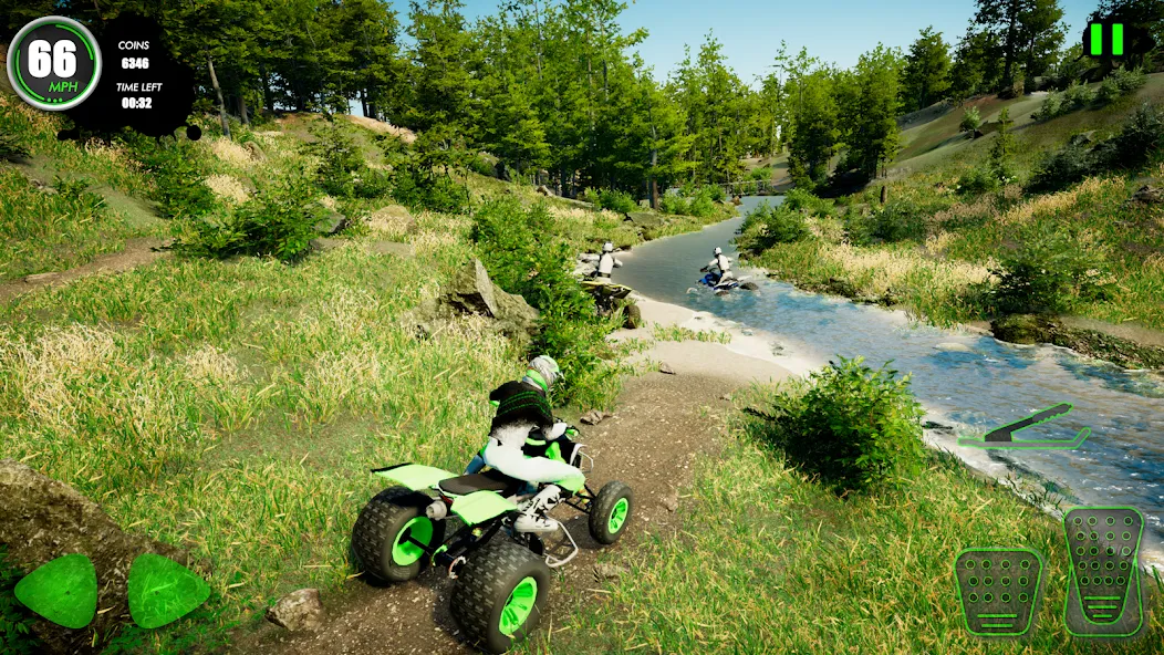 Взлом Atv Car Games Bike Offroad 4×4 (ЭиТиВи)  [МОД Много денег] — последняя версия apk на Андроид screen 1