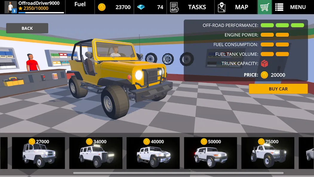 Взломанная Driving Zone: Offroad Lite (Драйвинг зоне)  [МОД Меню] — полная версия apk на Андроид screen 5