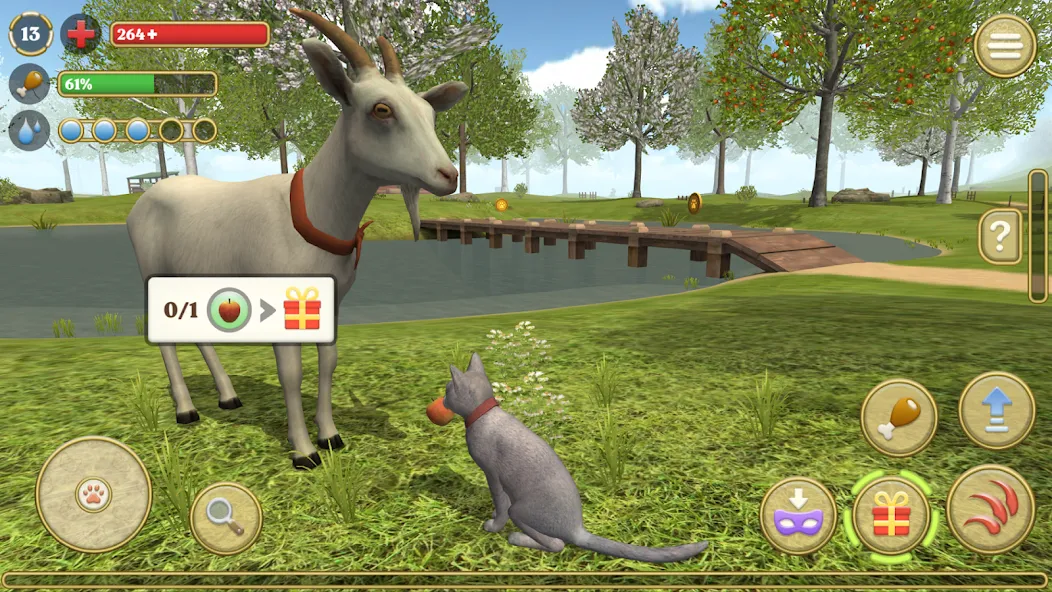 Взломанная Cat Simulator : Kitties Family  [МОД Menu] — последняя версия apk на Андроид screen 3