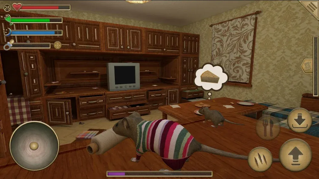 Скачать взломанную Mouse Simulator :  Forest Home  [МОД Menu] — стабильная версия apk на Андроид screen 2