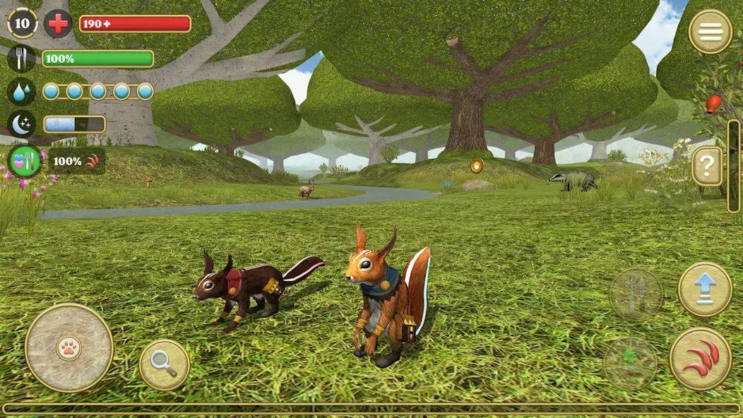 Взломанная Squirrel Simulator 2 : Online  [МОД Меню] — стабильная версия apk на Андроид screen 1