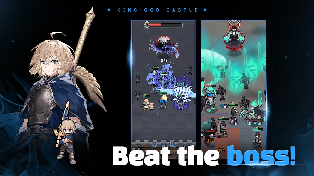 Взломанная King God Castle (Кинг Год Кастл)  [МОД Меню] — стабильная версия apk на Андроид screen 5