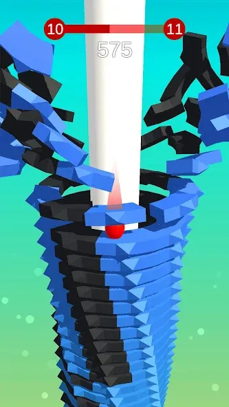 Скачать взлом Stack Ball — Crash Platforms (Стэк Болл)  [МОД Mega Pack] — полная версия apk на Андроид screen 1