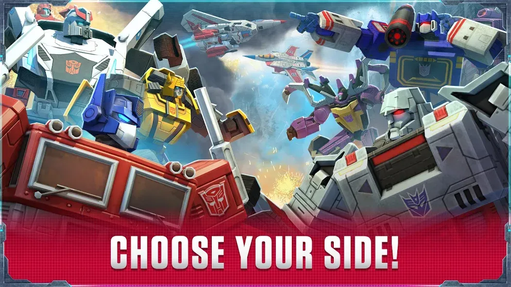 Взломанная Transformers: Earth Wars Beta (Трансформерс)  [МОД Много монет] — последняя версия apk на Андроид screen 1