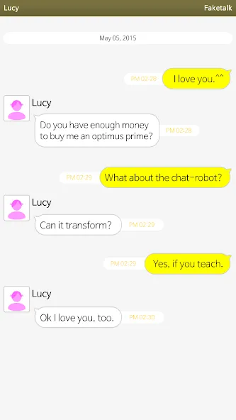 Скачать взлом Faketalk — Chatbot (Фэйкталк)  [МОД Много денег] — последняя версия apk на Андроид screen 2