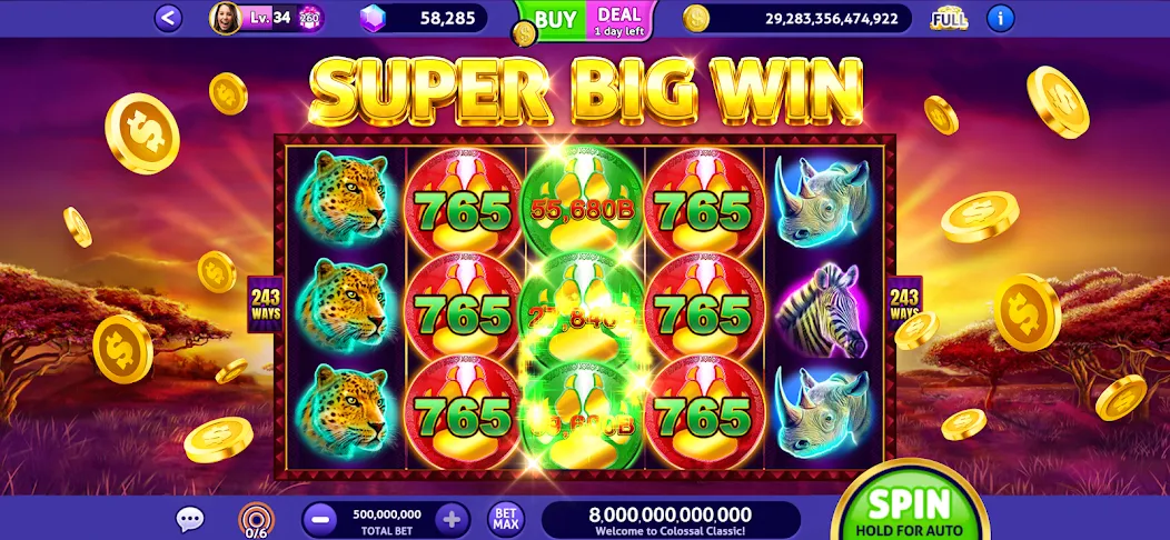 Взломанная Club Vegas Slots Casino Games (Клуб Вегас)  [МОД Бесконечные деньги] — полная версия apk на Андроид screen 2