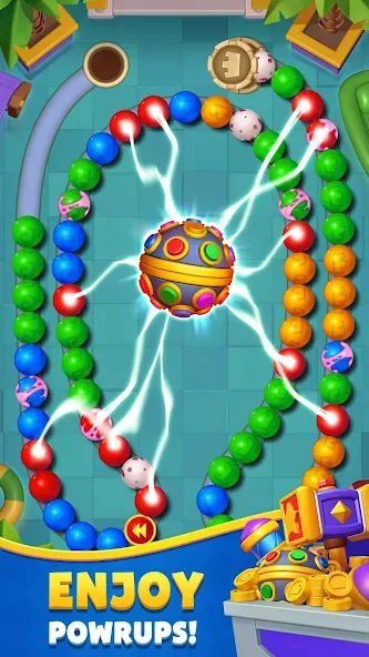 Скачать взломанную Marble Crush Blast (Роял Бласт)  [МОД Unlocked] — последняя версия apk на Андроид screen 4