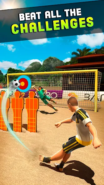 Скачать взлом Shoot Goal — Beach Soccer Game (Шут)  [МОД Menu] — последняя версия apk на Андроид screen 1