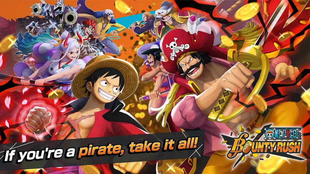 Взломанная ONE PIECE Bounty Rush (ВАН ПИС Баунти Раш)  [МОД Меню] — стабильная версия apk на Андроид screen 1