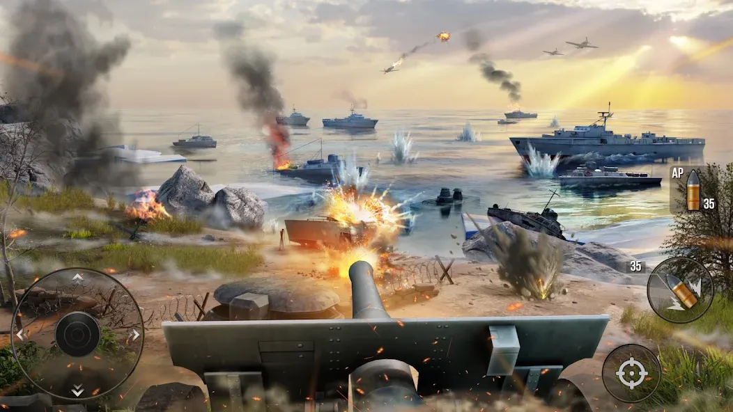 Скачать взлом World of Artillery: Cannon War (Ворлд оф Артиллери)  [МОД Unlocked] — стабильная версия apk на Андроид screen 2