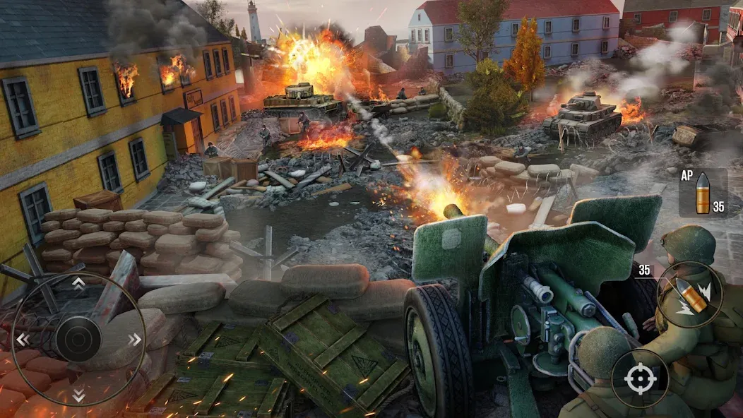 Скачать взлом World of Artillery: Cannon War (Ворлд оф Артиллери)  [МОД Unlocked] — стабильная версия apk на Андроид screen 5