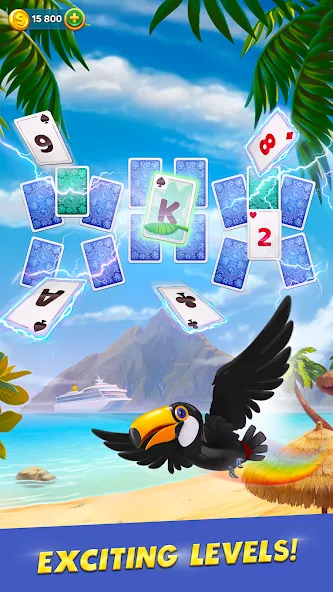 Взломанная Solitaire Cruise: Card Games (Солитер Круиз)  [МОД Menu] — последняя версия apk на Андроид screen 4