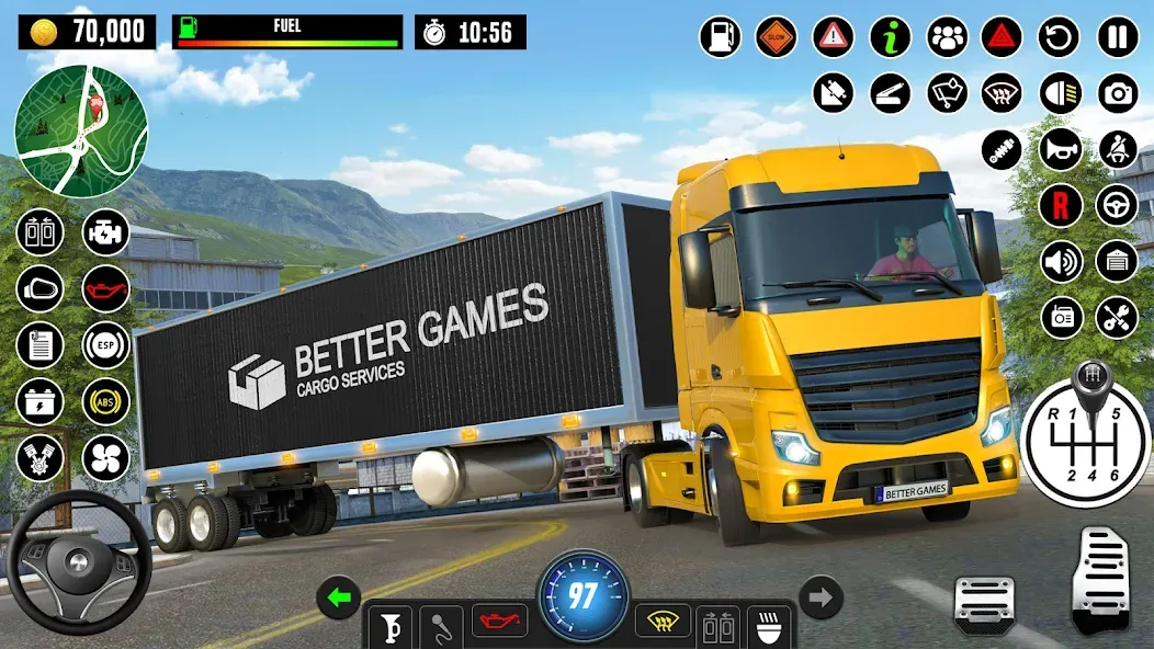 Взлом Truck Games — Driving School  [МОД Много денег] — стабильная версия apk на Андроид screen 1