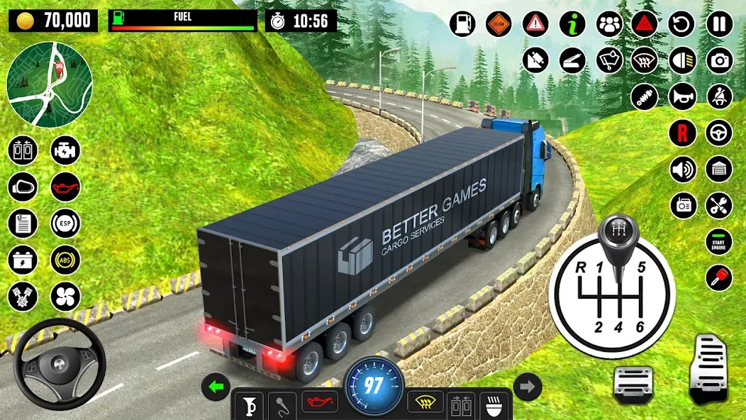 Взлом Truck Games — Driving School  [МОД Много денег] — стабильная версия apk на Андроид screen 3