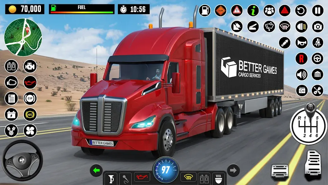 Взлом Truck Games — Driving School  [МОД Много денег] — стабильная версия apk на Андроид screen 5