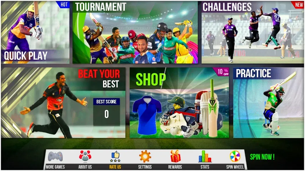 Взлом Bangladesh Cricket T20 Game (Бангладеш Крикет Лиг)  [МОД Mega Pack] — последняя версия apk на Андроид screen 4