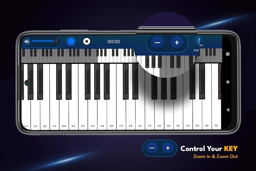 Скачать взлом Real Piano Keyboard  [МОД Много монет] — стабильная версия apk на Андроид screen 4