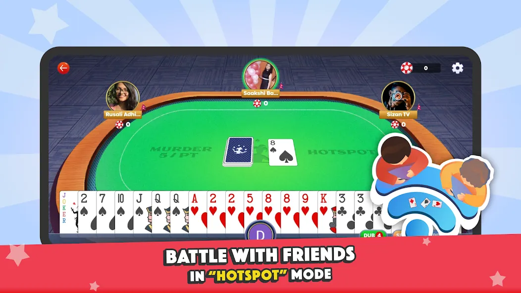 Скачать взлом Marriage Card Game by Bhoos (Игра в карты Брак по Бхоосу)  [МОД Mega Pack] — стабильная версия apk на Андроид screen 4