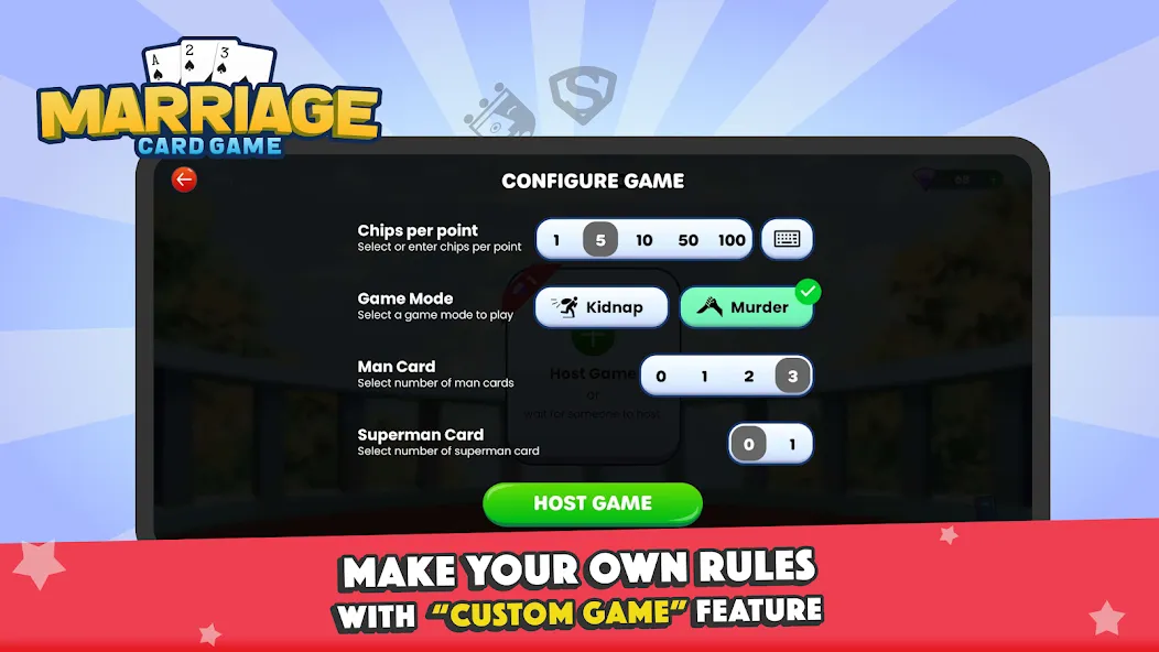 Скачать взлом Marriage Card Game by Bhoos (Игра в карты Брак по Бхоосу)  [МОД Mega Pack] — стабильная версия apk на Андроид screen 5