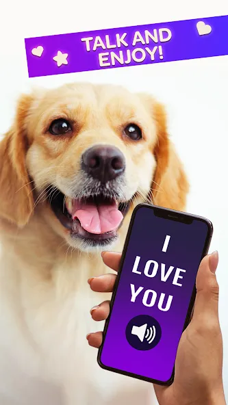 Взлом Dog Translator Pet Speak Talk  [МОД Меню] — стабильная версия apk на Андроид screen 3