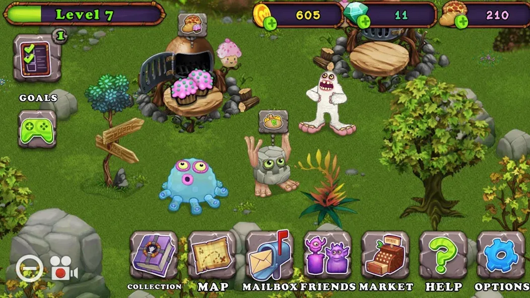 Скачать взломанную My Singing Monsters (Май Сингинг Монстерс)  [МОД Unlimited Money] — стабильная версия apk на Андроид screen 5