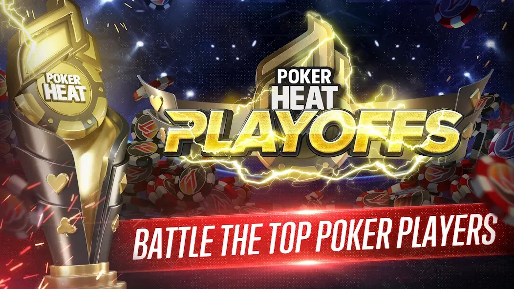 Скачать взломанную Poker Heat™ Texas Holdem Poker (Покер Хит)  [МОД Unlimited Money] — полная версия apk на Андроид screen 3