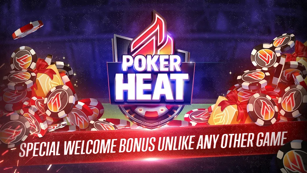 Скачать взломанную Poker Heat™ Texas Holdem Poker (Покер Хит)  [МОД Unlimited Money] — полная версия apk на Андроид screen 4