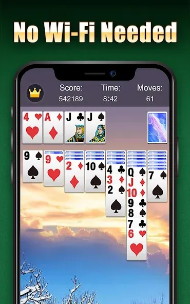 Скачать взломанную Solitaire  [МОД Бесконечные деньги] — стабильная версия apk на Андроид screen 3