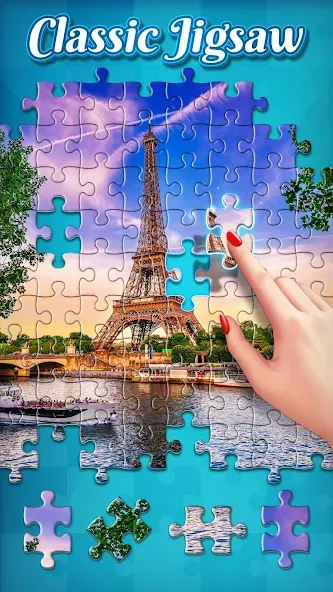 Скачать взлом Jigsaw Puzzles  [МОД Много денег] — стабильная версия apk на Андроид screen 1