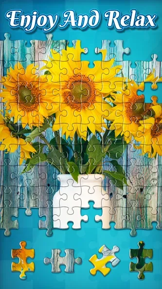 Скачать взлом Jigsaw Puzzles  [МОД Много денег] — стабильная версия apk на Андроид screen 2