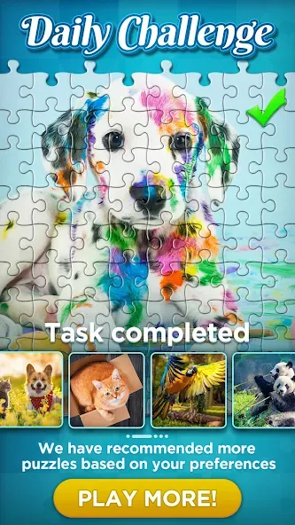 Скачать взлом Jigsaw Puzzles  [МОД Много денег] — стабильная версия apk на Андроид screen 4