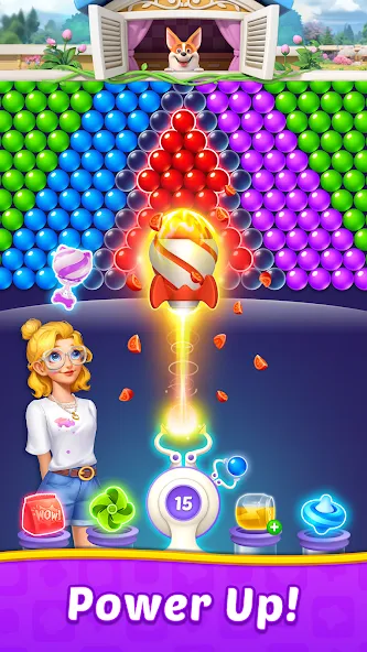 Скачать взлом Bubble Shooter Home  [МОД Бесконечные монеты] — стабильная версия apk на Андроид screen 2