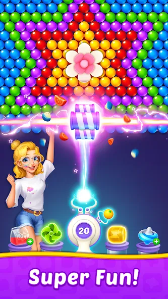 Скачать взлом Bubble Shooter Home  [МОД Бесконечные монеты] — стабильная версия apk на Андроид screen 4