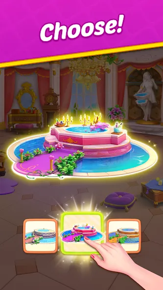 Скачать взломанную Jewel Manor — Home Design  [МОД Много денег] — полная версия apk на Андроид screen 3