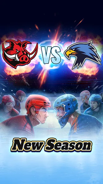 Скачать взлом Superstar Hockey (уперстар Хоккей)  [МОД Unlocked] — последняя версия apk на Андроид screen 1