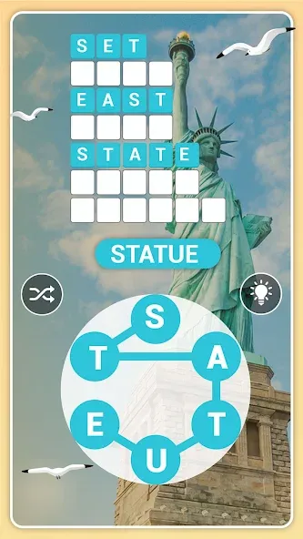 Скачать взломанную Word City Classic: Word Search (Уорд Сити Классик)  [МОД Menu] — стабильная версия apk на Андроид screen 3