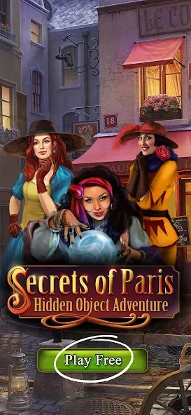 Взлом Paris Secrets Hidden Objects  [МОД Mega Pack] — полная версия apk на Андроид screen 5